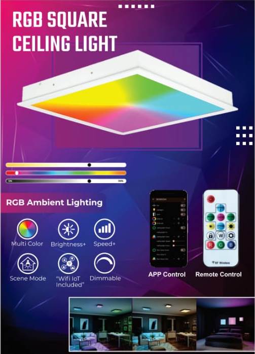 RGB panel light 2×2